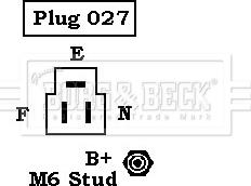 Borg & Beck BBA2745 - Alternator furqanavto.az