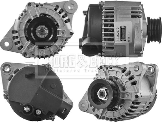 Borg & Beck BBA2670 - Alternator furqanavto.az