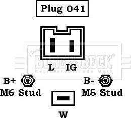 Borg & Beck BBA2813 - Alternator furqanavto.az