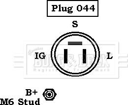 Borg & Beck BBA2600 - Alternator furqanavto.az