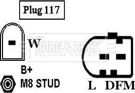 Borg & Beck BBA3049 - Alternator furqanavto.az