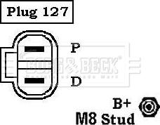 Borg & Beck BBA2190 - Alternator furqanavto.az