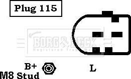 Borg & Beck BBA2729 - Alternator furqanavto.az