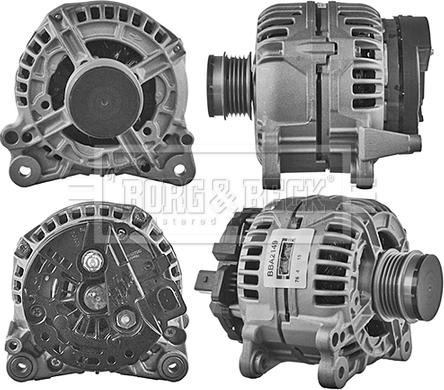 Borg & Beck BBA2149 - Alternator furqanavto.az