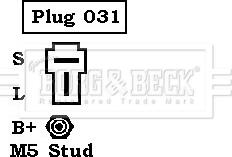 Borg & Beck BBA2151 - Alternator furqanavto.az