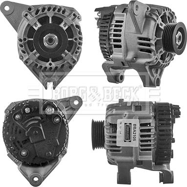 Borg & Beck BBA2105 - Alternator furqanavto.az