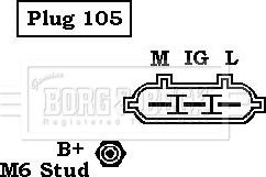 Borg & Beck BBA3055 - Alternator furqanavto.az