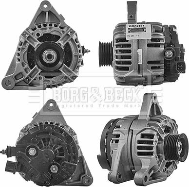 Borg & Beck BBA2181 - Alternator furqanavto.az