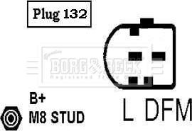 Borg & Beck BBA2484 - Alternator furqanavto.az