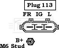 Borg & Beck BBA2876 - Alternator furqanavto.az