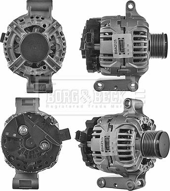 Borg & Beck BBA2125 - Alternator furqanavto.az