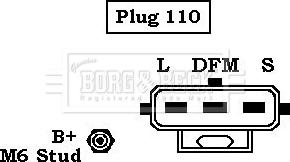 Borg & Beck BBA2551 - Alternator furqanavto.az