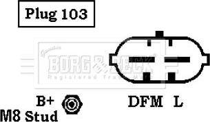 Borg & Beck BBA2561 - Alternator furqanavto.az