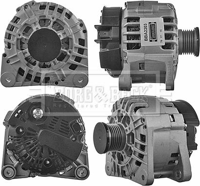 Borg & Beck BBA2203 - Alternator furqanavto.az