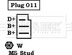 Borg & Beck BBA2210 - Alternator furqanavto.az