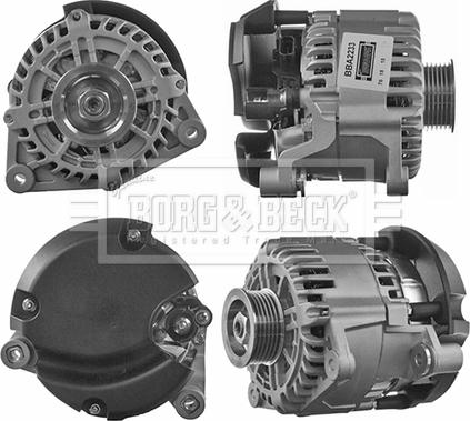 Borg & Beck BBA2233 - Alternator furqanavto.az