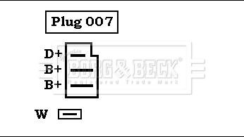 Borg & Beck BBA2222 - Alternator furqanavto.az