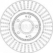 Borg & Beck BBD4481 - Əyləc Diski furqanavto.az