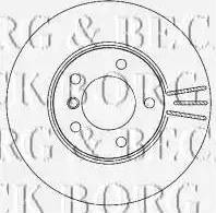 Borg & Beck BBD4471 - Əyləc Diski furqanavto.az