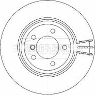 Borg & Beck BBD4472 - Əyləc Diski furqanavto.az