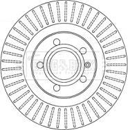 Borg & Beck BBD4548 - Əyləc Diski furqanavto.az