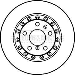 Borg & Beck BBD4547 - Əyləc Diski furqanavto.az