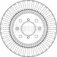 Borg & Beck BBD4512 - Əyləc Diski furqanavto.az