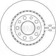 Borg & Beck BBD4517 - Əyləc Diski furqanavto.az