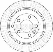 Borg & Beck BBD4532 - Əyləc Diski furqanavto.az