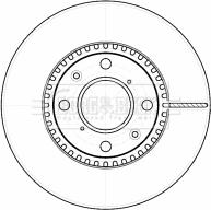 Borg & Beck BBD4537 - Əyləc Diski furqanavto.az