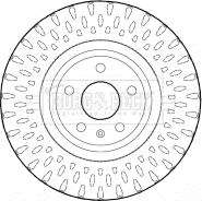 Borg & Beck BBD4624 - Əyləc Diski furqanavto.az