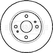 Delphi BG3243 - Əyləc Diski furqanavto.az