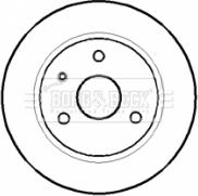 Borg & Beck BBD4058 - Əyləc Diski furqanavto.az