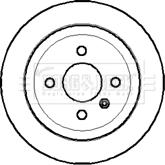 Borg & Beck BBD4187 - Əyləc Diski furqanavto.az