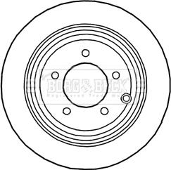 Borg & Beck BBD4820 - Əyləc Diski furqanavto.az