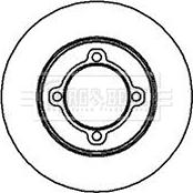 Borg & Beck BBD4823 - Əyləc Diski furqanavto.az