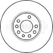 Borg & Beck BBD4365 - Əyləc Diski furqanavto.az