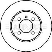 Borg & Beck BBD4302 - Əyləc Diski furqanavto.az