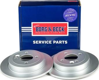 Borg & Beck BBD4257 - Əyləc Diski furqanavto.az