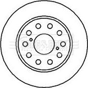 Allied Nippon ADC0152V - Əyləc Diski furqanavto.az