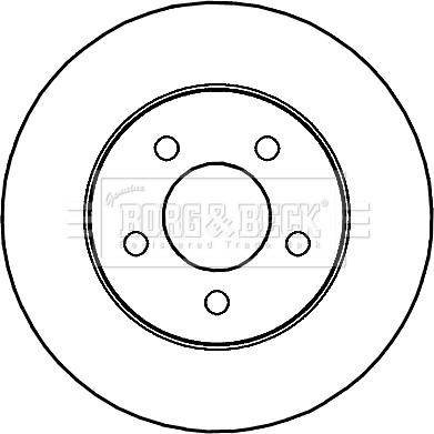 Borg & Beck BBD4277 - Əyləc Diski furqanavto.az