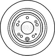 Borg & Beck BBD4744 - Əyləc Diski furqanavto.az