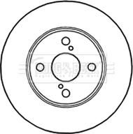 Borg & Beck BBD4783 - Əyləc Diski furqanavto.az