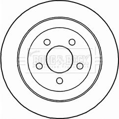 Borg & Beck BBD4735 - Əyləc Diski furqanavto.az