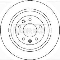 BOSCH 0 986 AB6 493 - Əyləc Diski furqanavto.az