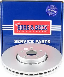 Borg & Beck BBD5903S - Əyləc Diski furqanavto.az