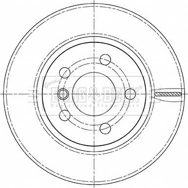 Borg & Beck BBD5494 - Əyləc Diski furqanavto.az