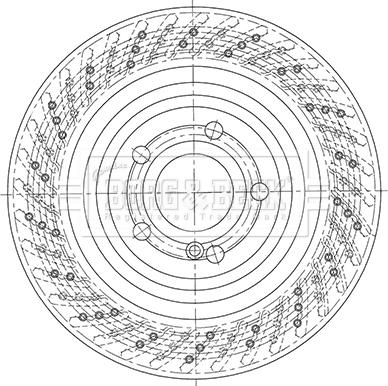 Borg & Beck BBD5448 - Əyləc Diski furqanavto.az