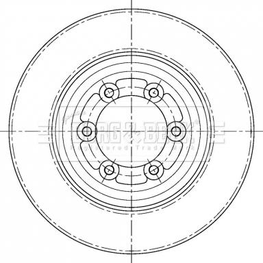 Borg & Beck BBD5409 - Əyləc Diski furqanavto.az