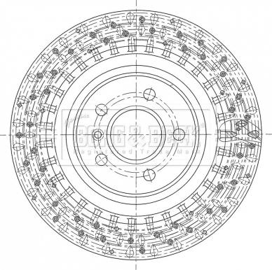 Borg & Beck BBD5436 - Əyləc Diski furqanavto.az